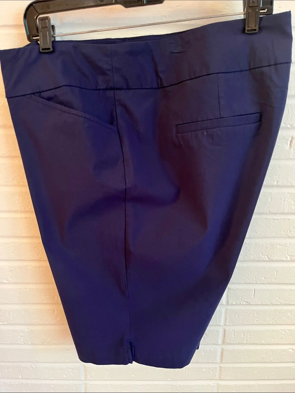 Belle by Kim Gravel Navy Blue Shorts - Picture 5 of 7